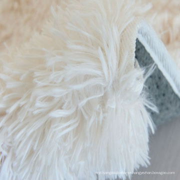 modern design white soft faux fur rugs